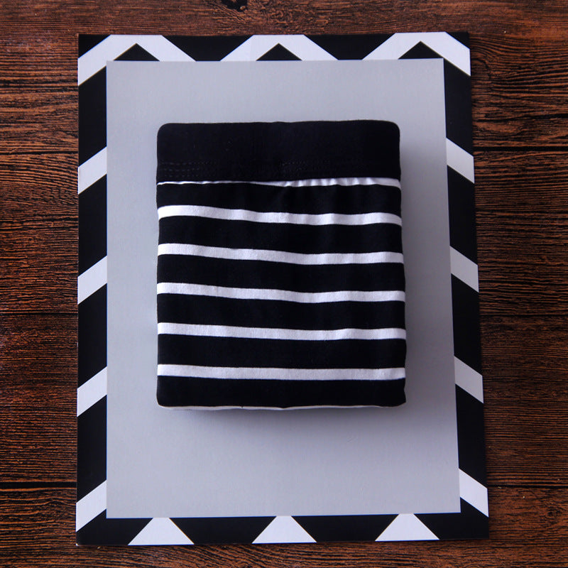 Men's Cotton Striped Boxer Shorts - Wholesale Supply