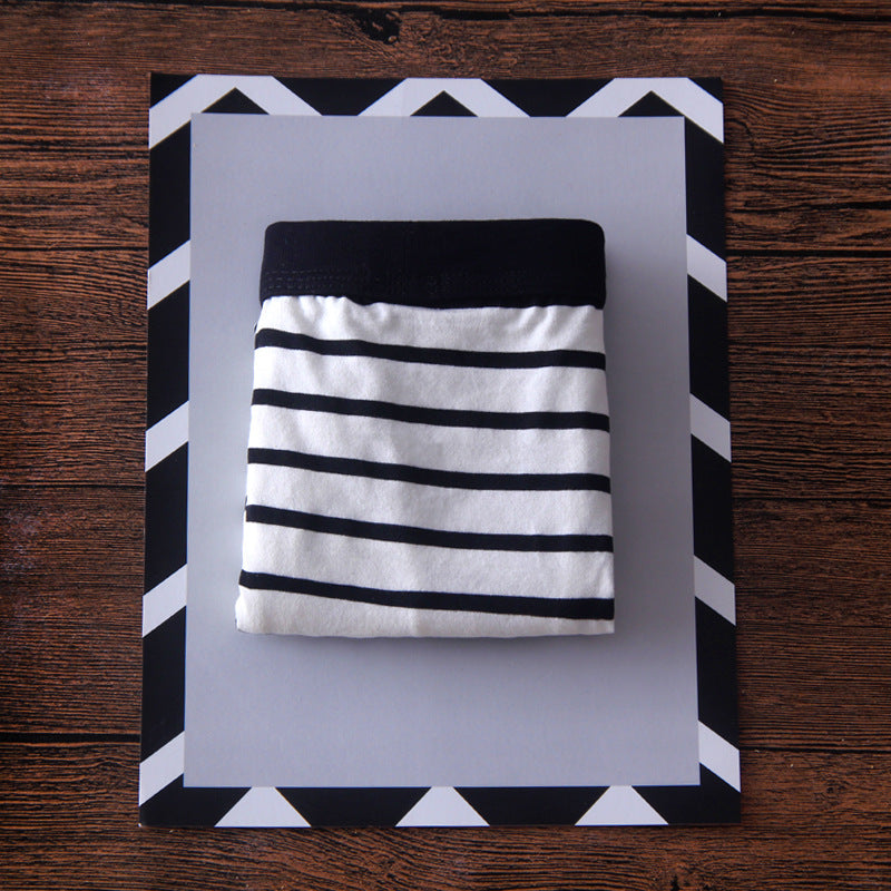 Men's Cotton Striped Boxer Shorts - Wholesale Supply