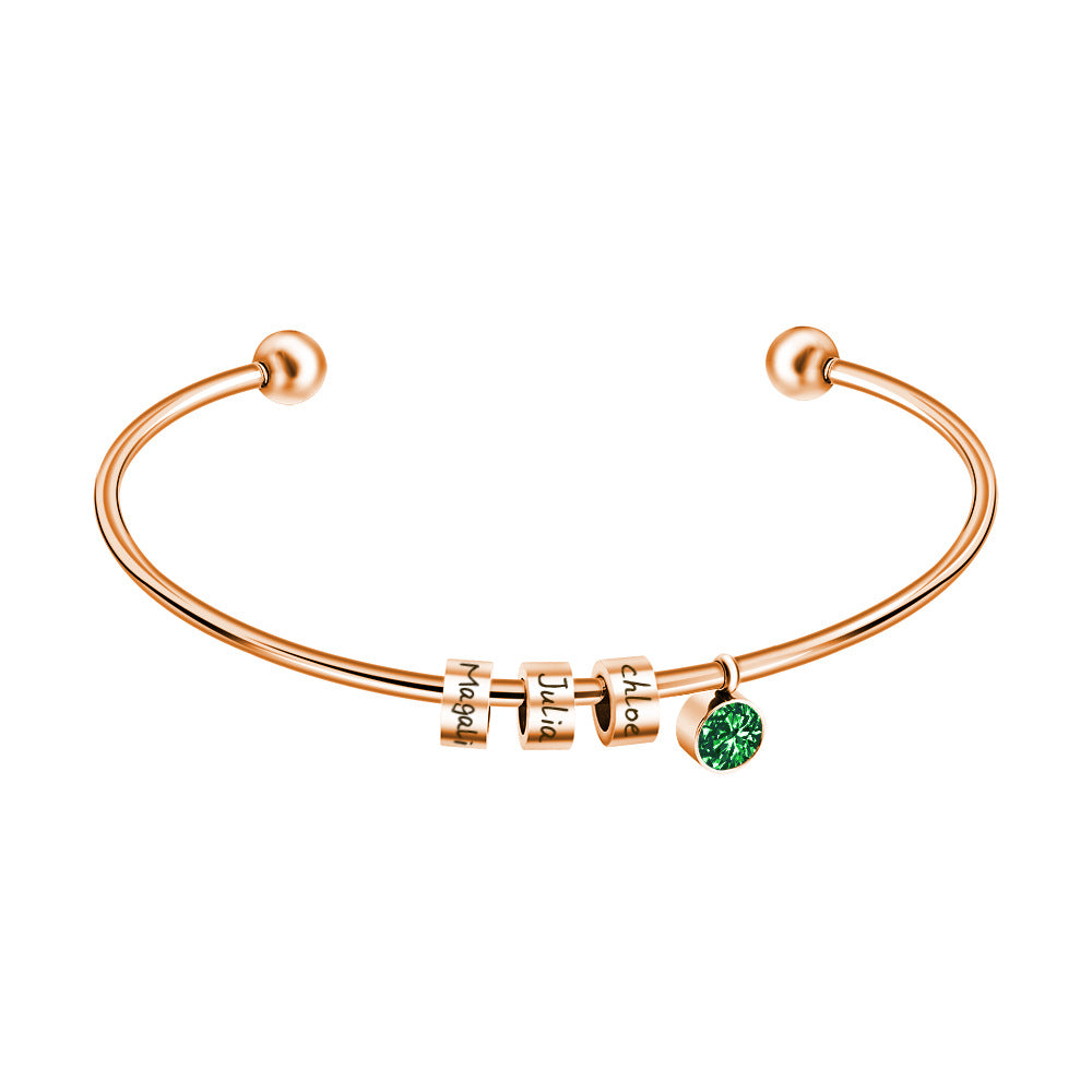 Stainless Steel Bracelet for Small Commodities Supply