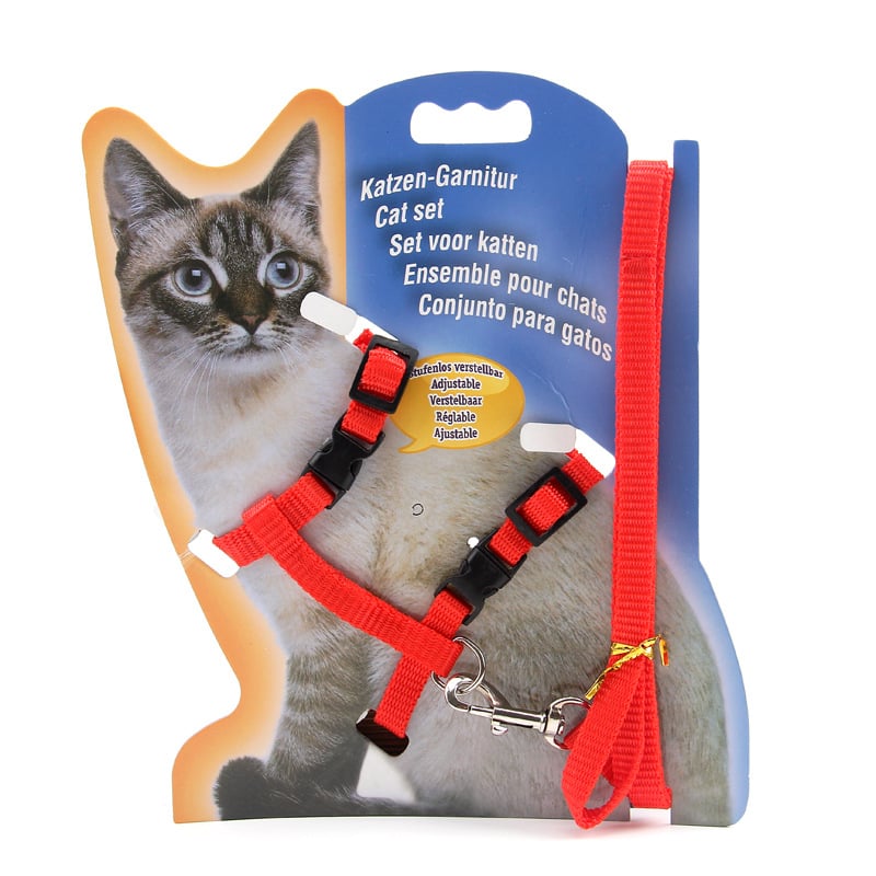 Multi-Color Cat Leash - Pet Supply Selection