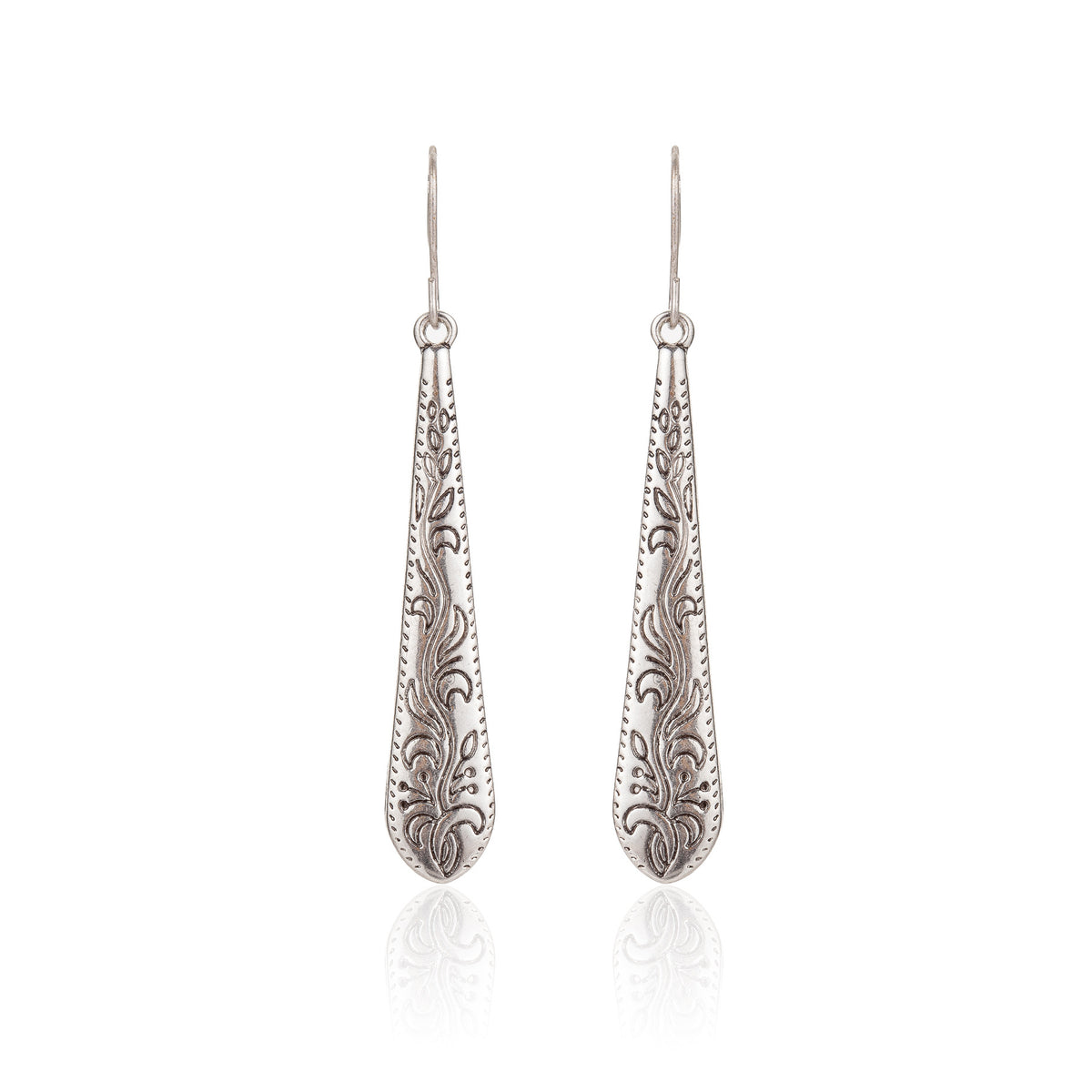 Trendy Silver Water Drop Earrings Wholesale Supply