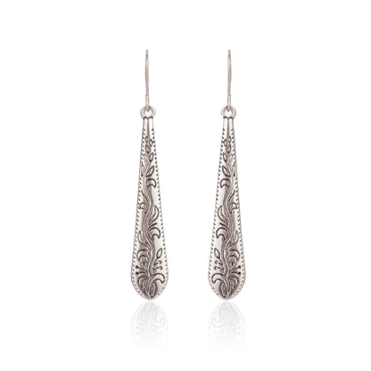 Trendy Silver Water Drop Earrings Wholesale Supply