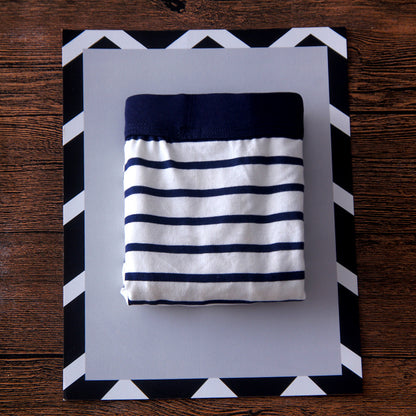 Men's Cotton Striped Boxer Shorts - Wholesale Supply